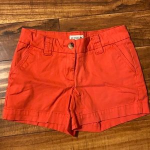 Magellan size 2 coral red shorts